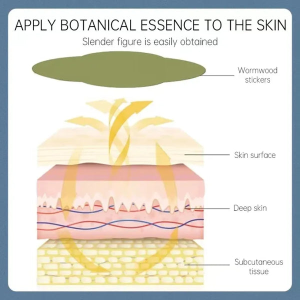 12pcs Chinese Moxibustion Mugwort Waist Patch ( BUY 1 GET 1 FREE )