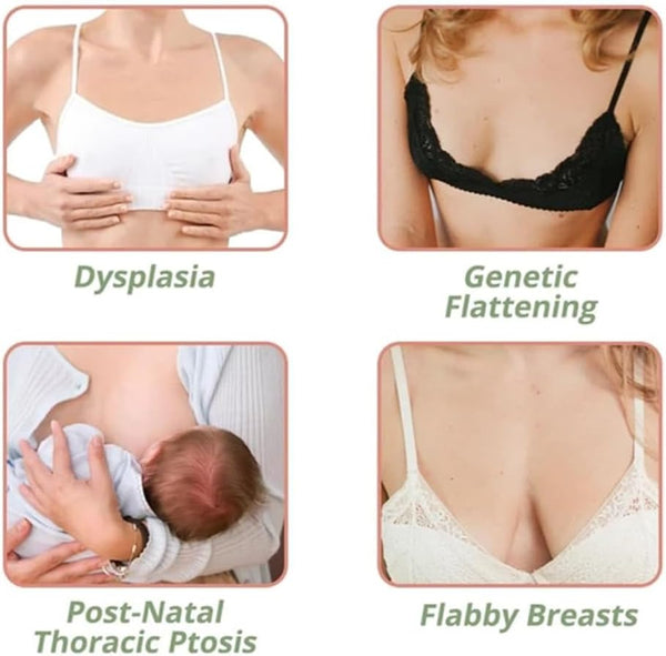 Breast Enlargement Patches with Royal Jelly — Safe to Use During Breastfeeding (Pack of 20)