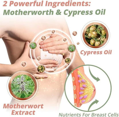 Breast Enlargement Patches with Royal Jelly — Safe to Use During Breastfeeding (Pack of 20)