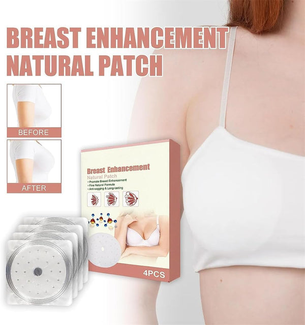 Breast Enlargement Patches with Royal Jelly — Safe to Use During Breastfeeding (Pack of 20)