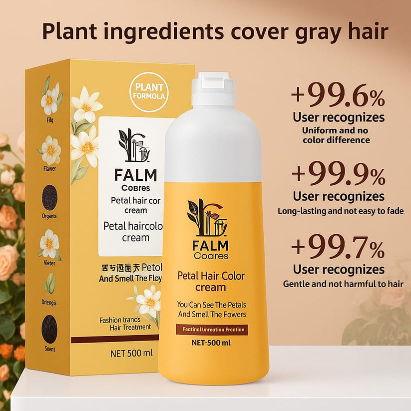 🌸 RosePetal Glow Hair Dye Shampoo 2025