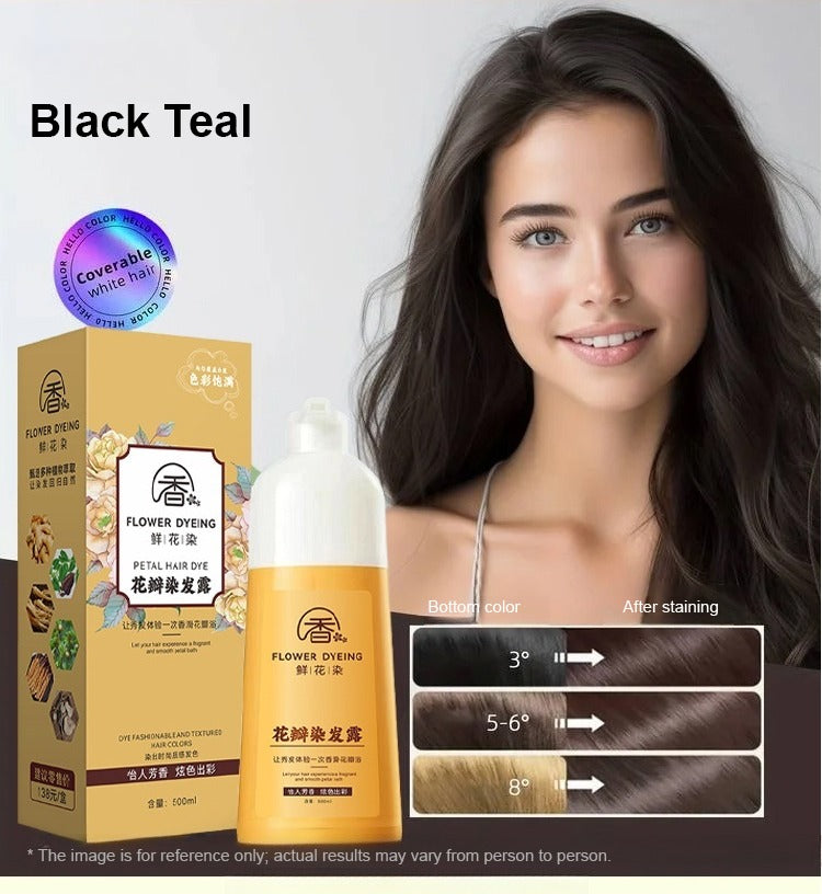 🌸 RosePetal Glow Hair Dye Shampoo 2025