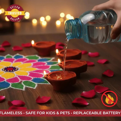 🪔 LED Light Water Sensor Diya's