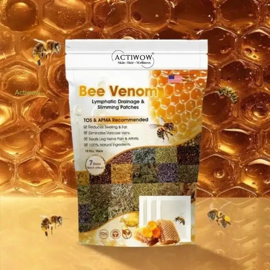 Bee Venom Lymphatic Drainage & Slimming Foot Patches 🌿👣
